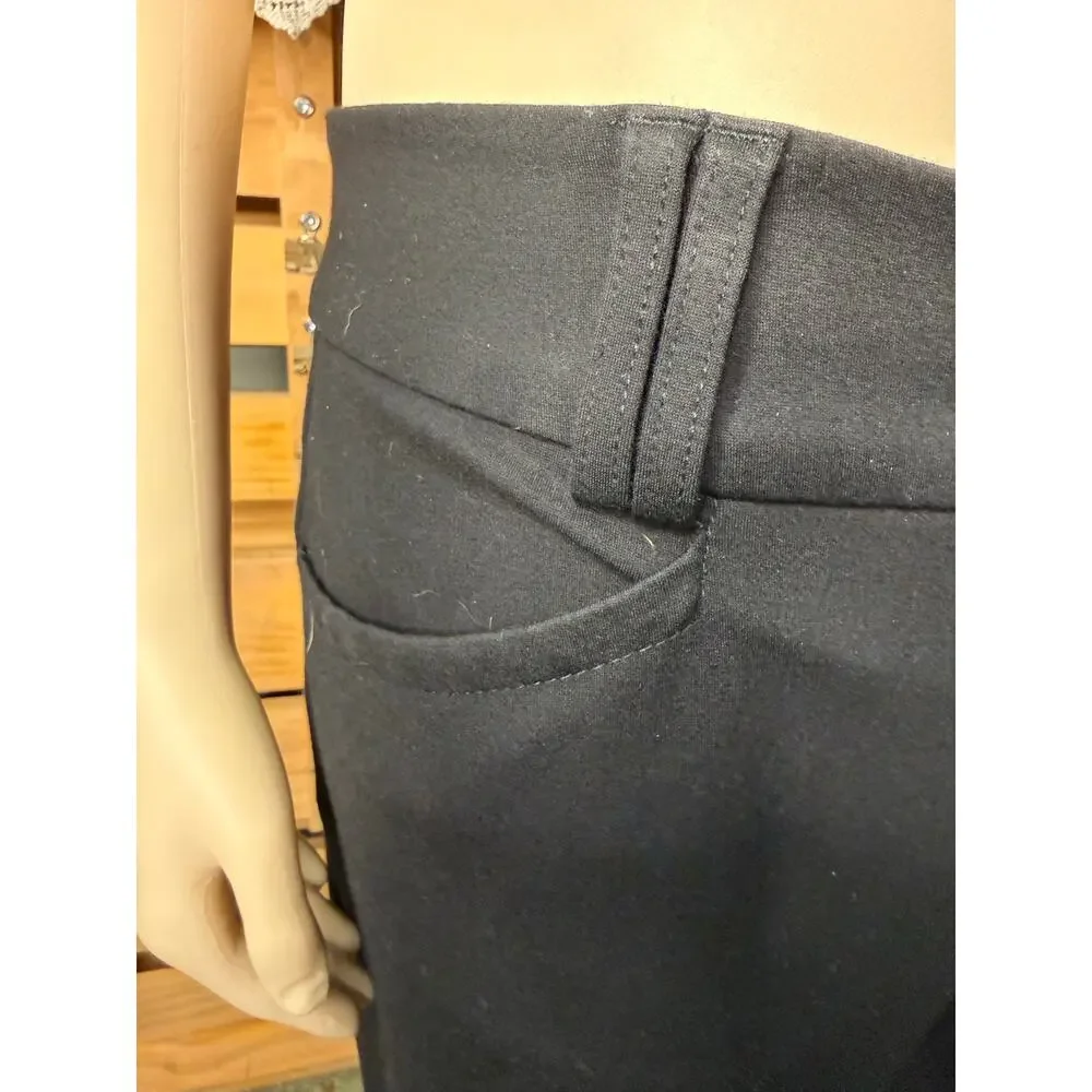 Studio by Torrid Stretch Ponte Dress Pants Size 28 Short in Black - Picture 4 of 7